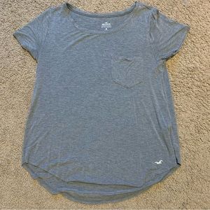 Gray Hollister loose fitting shirt